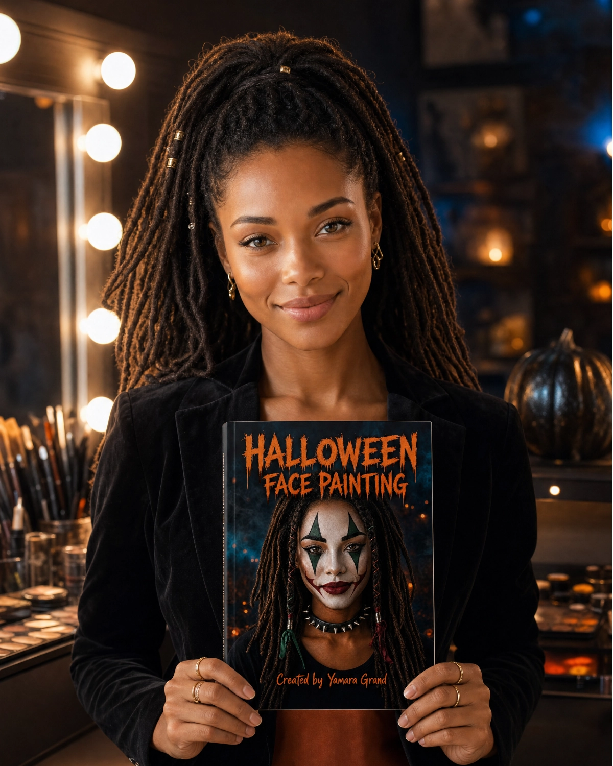 Halloween Face Painting - book cover